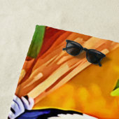 Niedliche Zuckerkleider Strandtuch (Beispiel)