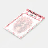 Niedliche Zuckerkulose Tagesmahlzeit Post-it Klebezettel (angewinkelt)