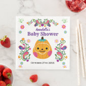 Niedliche Zuckerkürbis Halloween-Kinderdusche Serviette (Beispiel)