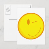 niedliche Zugfläche Postkarte (Vorne/Hinten)