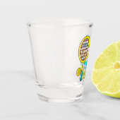 Niedliche, zwanghafte Tennisstörung Schnapsglas (Links)
