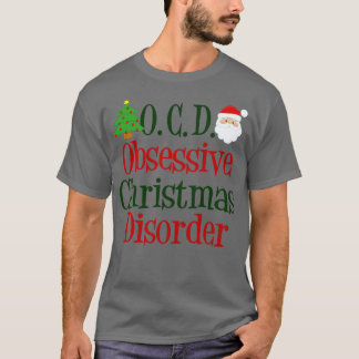 Niedliche, zwanghafte Weihnachtskrankheit T-Shirt