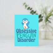Niedliche Zwangsstörung Postkarte (Stehend Vorderseite)