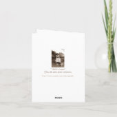 Niedliche Zwillingsmädchenschwestern und -katze Karte (Rückseite)