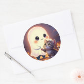 niedliche Zwischenaufkleber Runder Aufkleber (Umschlag)