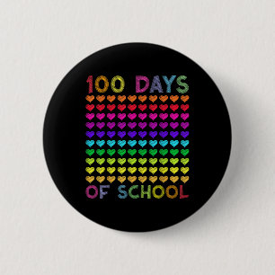 Niedlichen 100 Schultage und immer noch lieben es Button