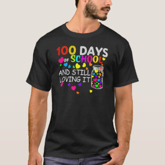Niedlichen 100 Schultage und immer noch lieben es T-Shirt