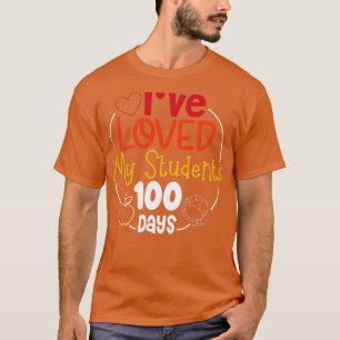 niedlichen 100 SchultageIx27ve liebte meinen Schül T-Shirt