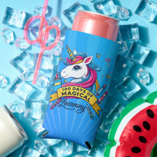 Niedlichen 100 Tage Magische Schulbildung Selters Dosenkühler