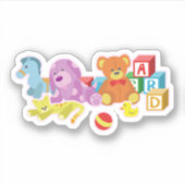 Niedlichen Dollar Aufkleber (Vorderseite)