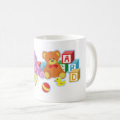 Niedlichen Dollar Kaffeetasse (VorderseiteRechts)