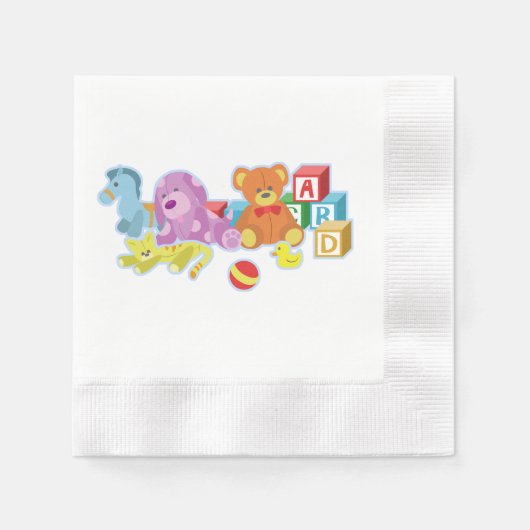 Niedlichen Dollar Serviette (Vorderseite)