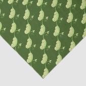 niedlichen Erbsen  Seidenpapier (Ausschnitt)