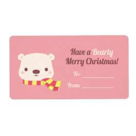 Niedlichen haben ein beartiges Weihnachtsdekor