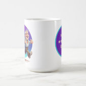 Niedlichen Ihre Großeltern fügen Text hinzu Kaffeetasse (Mittel)