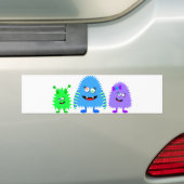 Niedlichen kleine Monster Autoaufkleber (Auf Auto)