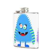 Niedlichen kleine Monster Flachmann (Links)