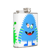 Niedlichen kleine Monster Flachmann (Rechts)