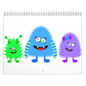 Niedlichen kleine Monster Kalender (Titelbild)