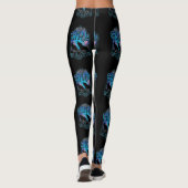 Niedlichen nur ein Mädchen, das Wölfe Leggings (Rückseite)