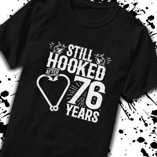Niedlichen Paare zum 76. Geburtstag Verheiratet 76 T-Shirt