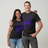 Niedlichen Personalisierten Daddy Birthday Matchin T-Shirt (Unisex)