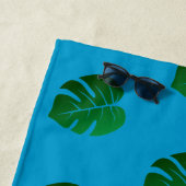 Niedlichen Tiere Safari Cartoon Jungle Strandtuch (Beispiel)