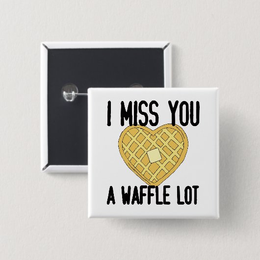 Niedlichen Vermisste Zitate, die ich dir verzeihe, Button (Vorne & Hinten)