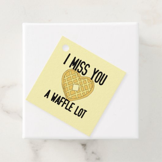 Niedlichen Vermisste Zitate, die ich dir verzeihe, Geschenkanhänger (Beispiel)