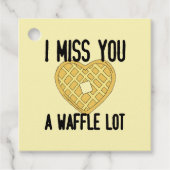 Niedlichen Vermisste Zitate, die ich dir verzeihe, Geschenkanhänger (Vorderseite)