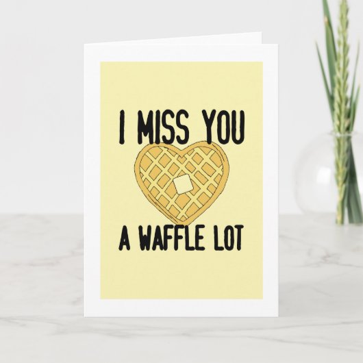 Niedlichen Vermisste Zitate, die ich dir verzeihe, Karte (Vorderseite)