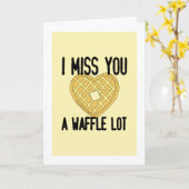 Niedlichen Vermisste Zitate, die ich dir verzeihe, Karte (Gelbe Blume)