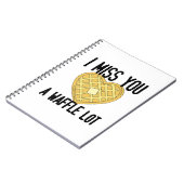 Niedlichen Vermisste Zitate, die ich dir verzeihe, Notizblock (Linke Seite)