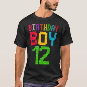 Niedlicher 12. Geburtstagsgeschenk 12 Jahre alter  T-Shirt