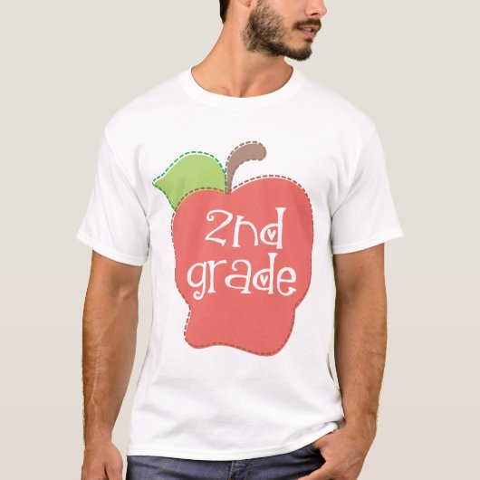 Niedlicher 2. Grad Apple T-Shirt (Vorderseite)