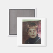 Niedlicher 2-Zoll-Quadratmagnet Magnet (Vorderseite/Rückseite)