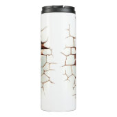 Niedlicher 3-D Shih-tzu-Hund Thermosbecher (Rückseite)