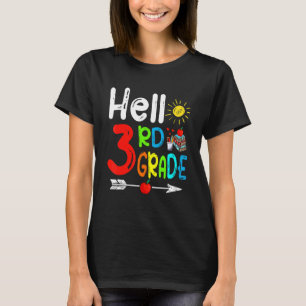 Niedlicher 3. Klasse zurück zum ersten Schultag vo T-Shirt
