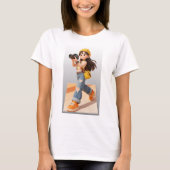 Niedlicher 3D-Cartoon-Stil T-Shirt (Vorderseite)