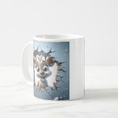 NIEDLICHER 3D-DECKKRACK KAFFEETASSE (Vorderseite Links)