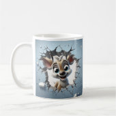 NIEDLICHER 3D-DECKKRACK KAFFEETASSE (Links)