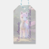 Niedlicher 3D-Spirit-Pony 10 Geschenkanhänger (Rückseite)