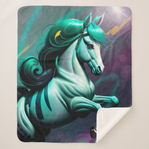 Niedlicher 3D-Spirit-Pony 24 Sherpadecke