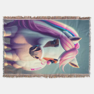 Niedlicher 3D-Spirit-Pony 2 Decke