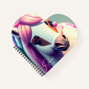 Niedlicher 3D-Spirit-Pony 2 Notizblock