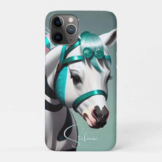 Niedlicher 3D-Spirit-Pony 7 Case-Mate iPhone Hülle (Rückseite)