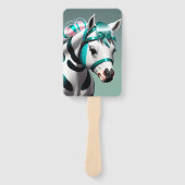 Niedlicher 3D-Spirit-Pony 7 Fächer (Vorderseite)