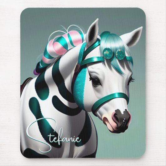 Niedlicher 3D-Spirit-Pony 7 Mousepad (Vorne)