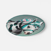 Niedlicher 3D-Spirit-Pony 7 Pappteller (Schrägansicht)