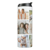 Niedlicher 9-Foto-Collage Arch Thermosbecher (Nach links gedreht)